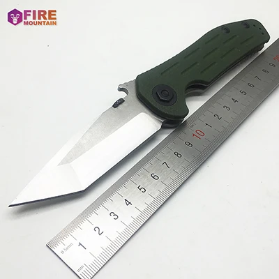 BMT ZT0620 тактический складной нож 9CR13MOV Лезвие G10 Ручка выживания универсальные ножи кемпинг Охота Открытый Портативный EDC инструмент - Цвет: Зеленый