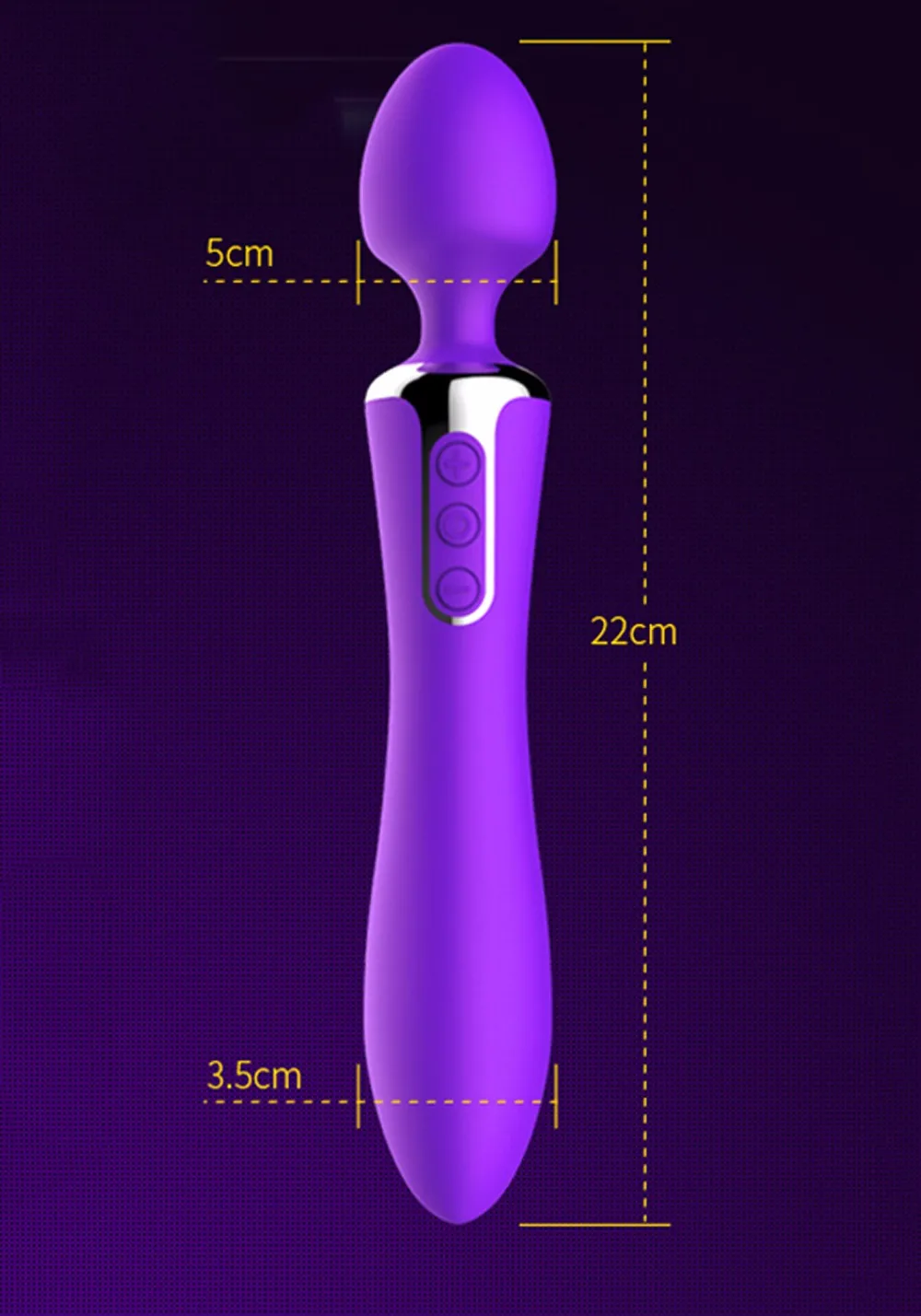 Leten Rechargeable AV Sex Toys Dual Function Intelligent Heating Silicone Body Massage Vibrators For Women Magic Wand Massager 11