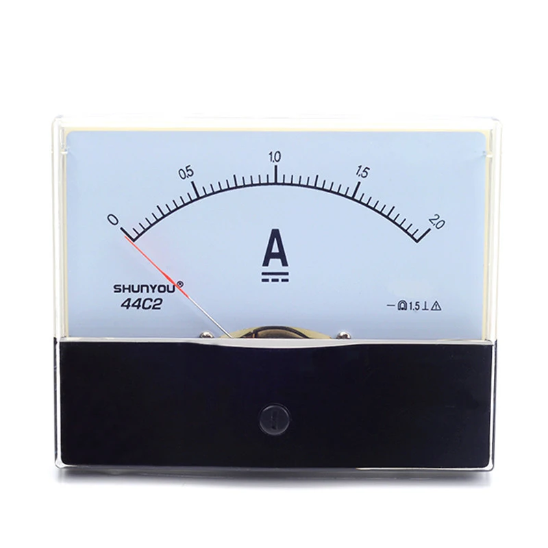 Wide Angle Advanced Analog Panel Voltmeter , Analog Electric Meter With DCF