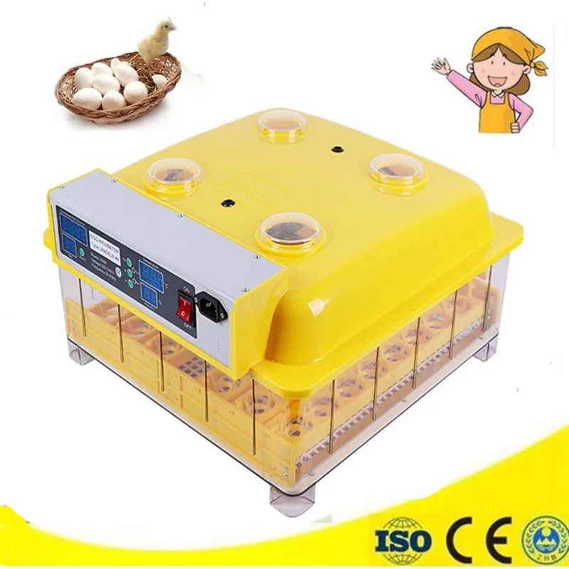 Family Automatic Chicken Egg Incubator 48 Eggs Auto Hatcher Digital