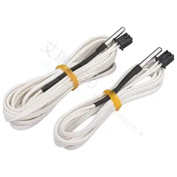 

Funssor 2pcs HT-NTC100K thermistor sensor for Reprap i3 3D printer hot head, high temperature version UP to 350 degrees