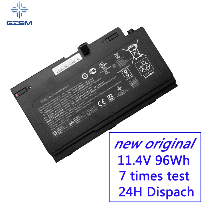 

GZSM laptop battery AA06XL for HP ZBook 17 G4-2ZC18ES battery for laptop G4-1RR26ES HSTNN-DB7L 852527-242 laptop battery