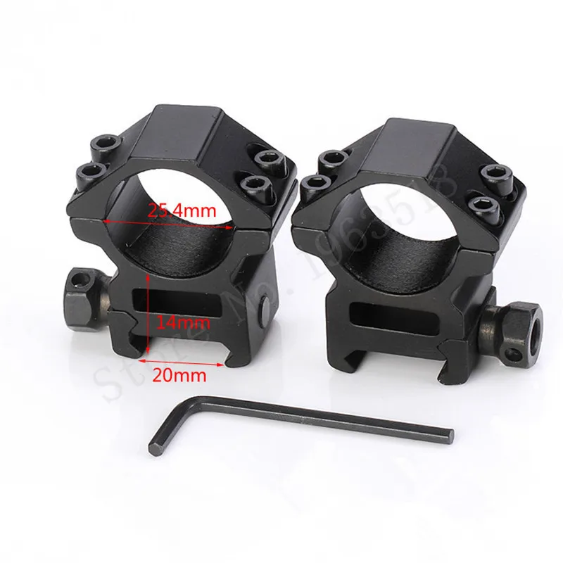 2016 2pcs/lot Tactical Rifle Scope Mount Rail Universal For Dovetail