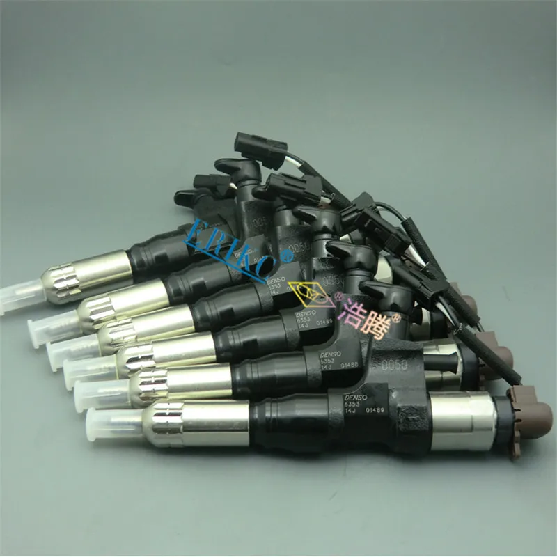 

ERIKC Fuel Injector 6352 Auto Diesel Fuel Nozzle 095000-6352 Common Rail Nozzle Injection 0950006352 for KOBELCO SK200-8 SK260-8