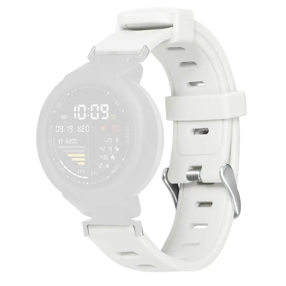 Ремешок силиконовый для смарт часов Xiaomi Hua mi Amazfit Verge Youth Watch A1808|Смарт-аксессуары| |