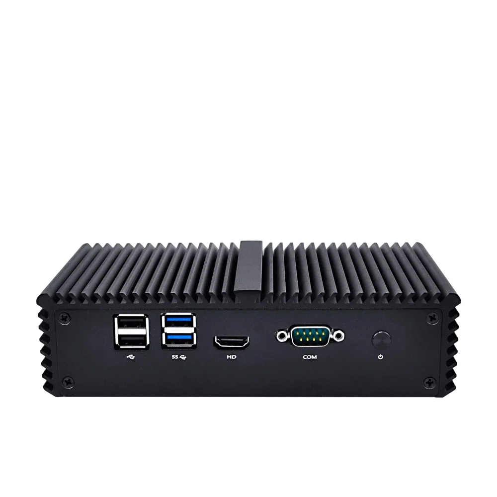 QOTOM Q550G6 Q570G6 AES-NI Barebone промышленный ПК шлюз маршрутизатор для pfSense-core i5-6200U/core i7-6500U, 6 гигабит, сетевые карты