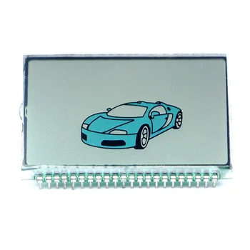 

Tomahawk X5 Lcd Display Screen for Russian Version two way car alarm system Tomahawk X5 LCD Remote Controller Key Fob Chain