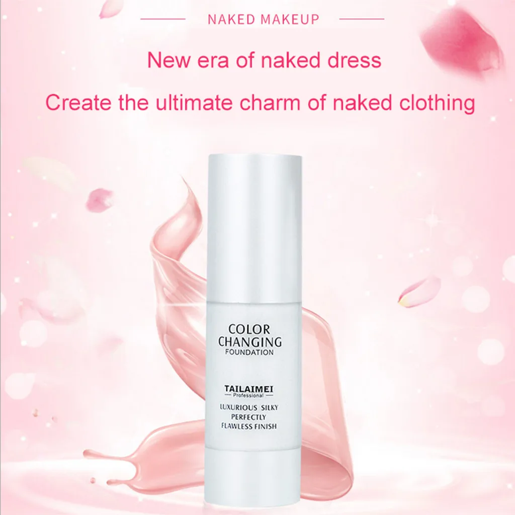 

TLM Color Changeing Liquid Foundation Concealer Without Dizzy Makeup