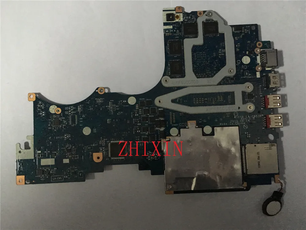 KEFU For Lenovo ideapad Y700-14ISK Laptop Motherboard 14 inch AIPY6 LA-C951P I7-6700HQ R9 M375 4GB 