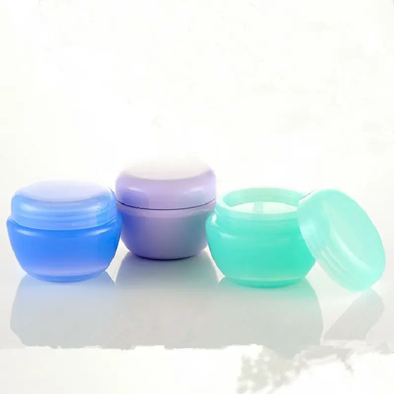 Пластиковые банки для крема 100 шт./лот полипропиленовые образцов маленькие грибы