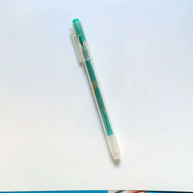 V-CLEAR 0.7mm Erasable Gel Pen with Eraser Transparent Plastic Tube Magic Pen Heat Vanishing Pen School Frixion Pen Stationery 4