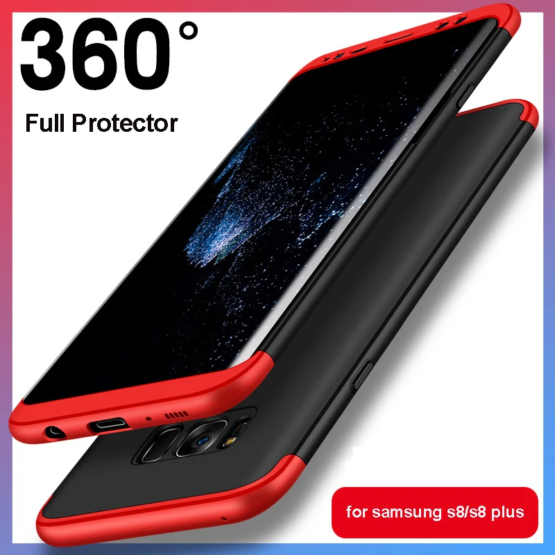 Чехол для Samsung S8 galaxy Plus чехол Vpower роскошный 3 в 1 360 защита ПК Жесткий samsung s8 plus |