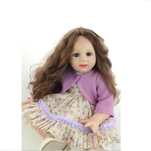 New Arrival 24 Inches 60cm Reborn Toddler Doll Realistic Collection Dolls For Babies Playmate Toys Accompany Sleeping Toys