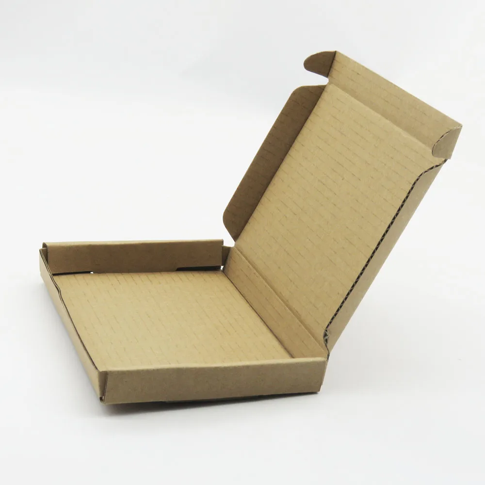 Крепкий натуральный коричневый крафт-флейта гофрированный картон отправка по почте посылка картонная коробка - Color: kraft