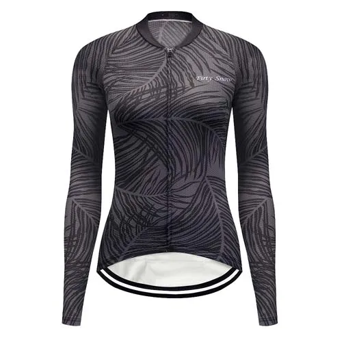 Женская зимняя гоночная велосипедная одежда из теплого флиса для велоспорта, комплект одежды для шоссейного велосипеда, женская униформа - Цвет: Jersey 5