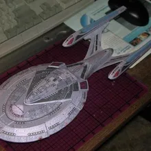 Высококачественная пленка: Звездный Путь Энтерпрайз-E starship 40 см бумажный модельный комплект