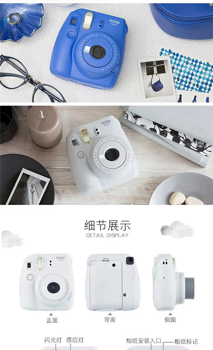 Fujifilm Instax Mini 9 камера mini9 пленочная камера Fujifilm Instax Mini 9 камера