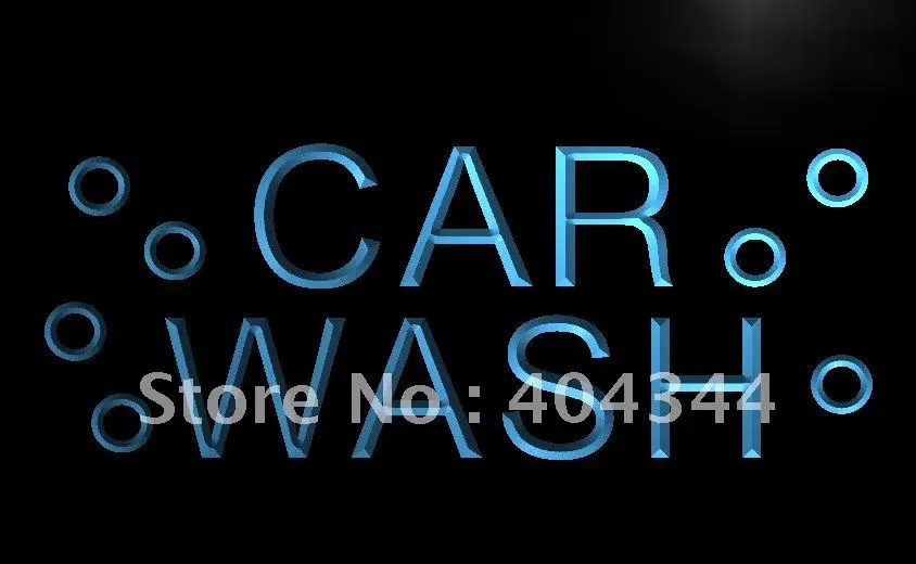 

LB387- Car Wash Display Body NEW LED Neon Light Sign home decor crafts