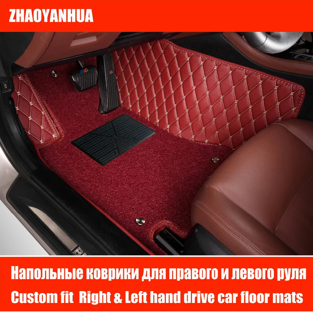 Custom car floor mats made for Kia Soul K7 Cadenza 6D heavy duty foot