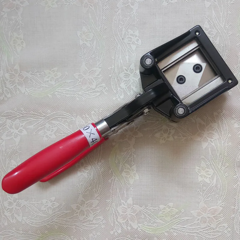 1pc Hand Held Passport ID License Photo Punch Cutter ID Card Credit Card Cutter 35x45mm Round Corner 33x48mm 25x35mm