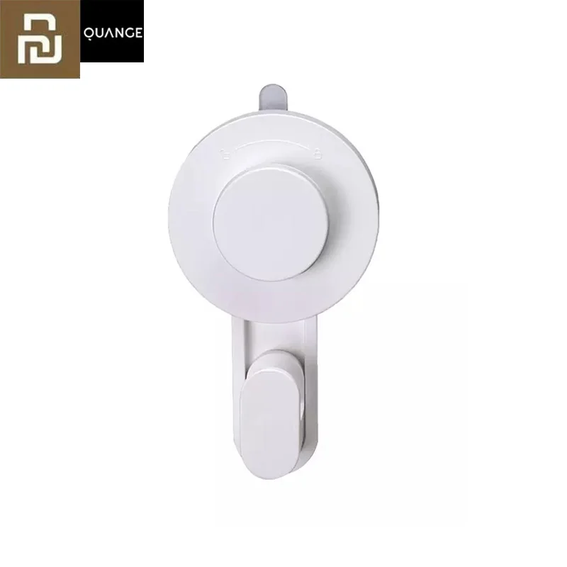 

Xiaomi Mijia Quange Strong Suction Cup Sucker Reusable Wall Hooks Hanger For Kitchen Bathroom Wall Hooks