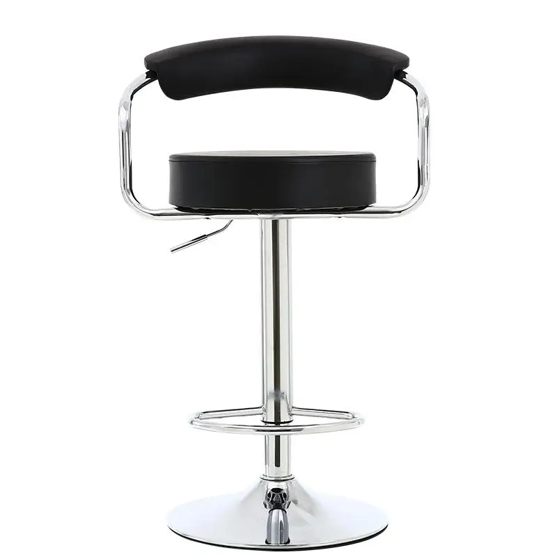 Барный стул с подъемным механизмом современный минималистский тыльная стул домашний барный стул вращающийся регистрации высокие ноги стул кассира - Цвет: Style 1