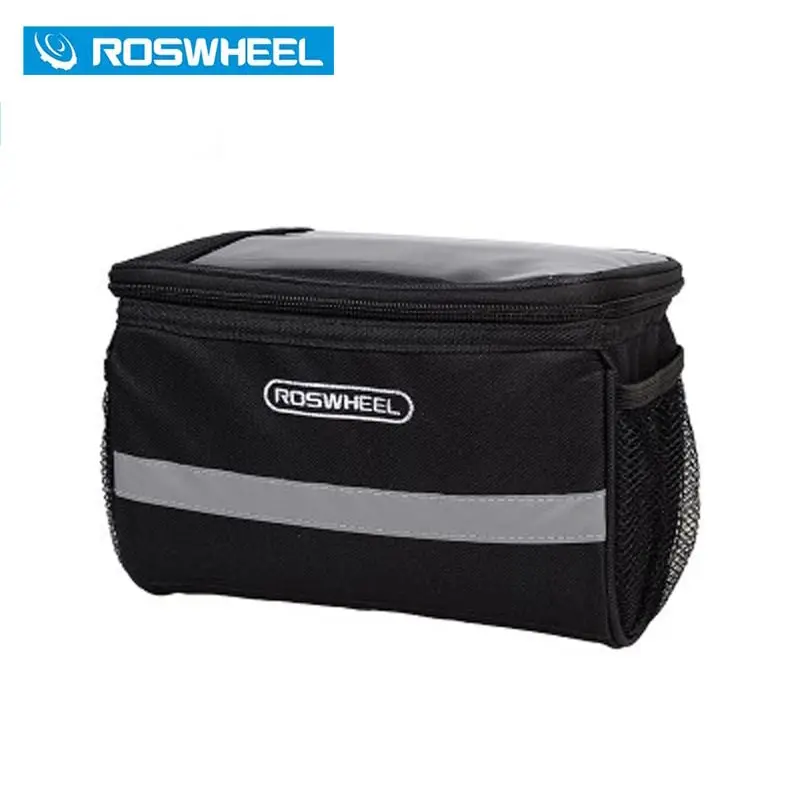 Top ROSWHEEL Mountain Bike Handlebar Bag Riding Bike Phone Case Tool Bag Front Pannier Cycling Bicycle Bag/Cover/Basket Sacoche Velo 2 Top ROSWHEEL Mountain Bike Handlebar Bag Riding Bike Phone Case Tool Bag Front Pannier Cycling Bicycle Bag/Cover/Basket Sacoche Velo 2