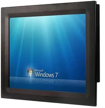 17″ Industrial panel PC, 4GB DDR3 RAM, 500GB HDD, 4*RS232, 4*USB2.0, with long life time touchscreen, all in one touch 17″ HMI