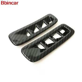 

Bbincar Auto Accessories ABS Matte Carbon Fiber Interior Front Pillar Upper Air Vent Outlet Cover For Mazdas CX-5 CX5 2017 2018