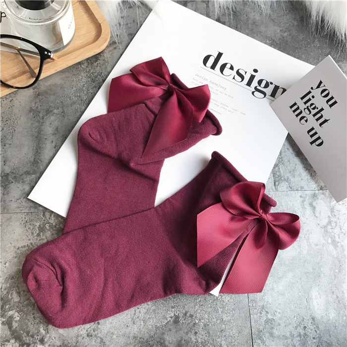 Bow Ladies Socks