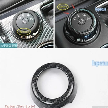 

Lapetus Accessories For Ford Explorer 2016 - 2019 Gearbox Multifunction Adjustment Knob Decoration Frame Cover Trim