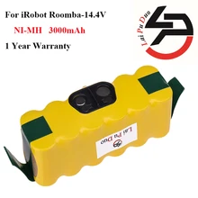 14.4 В 3.0Ah Высокое Качество Аккумулятор для iRobot Roomba 500 560 530 510 562 550 570 500 581 610 770 760 780 790 880 робототехники
