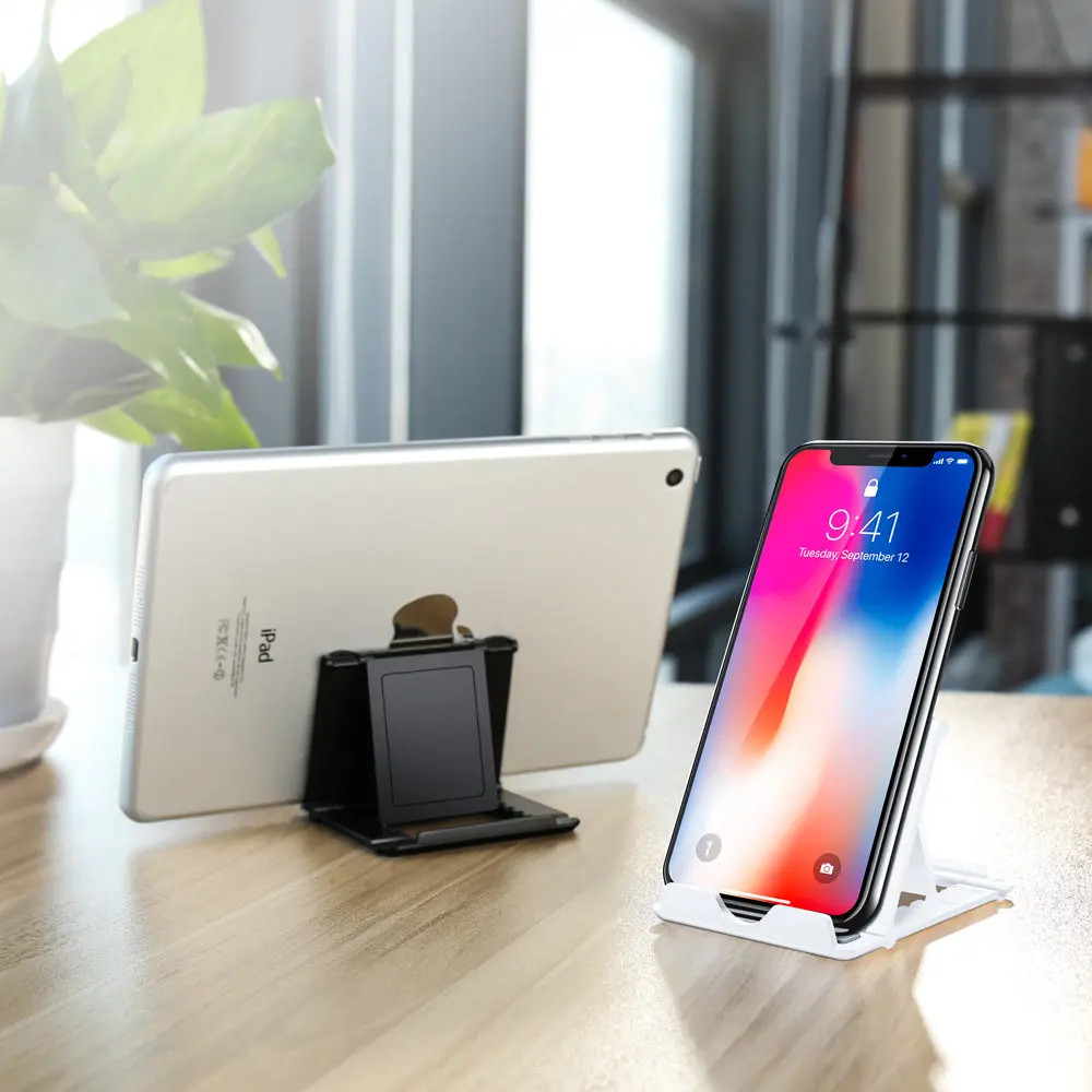 KISSCASE Einstellbare Handy Halter Stehen Basis Für iPhone Universal Multi-winkel Tragbare Schreibt
