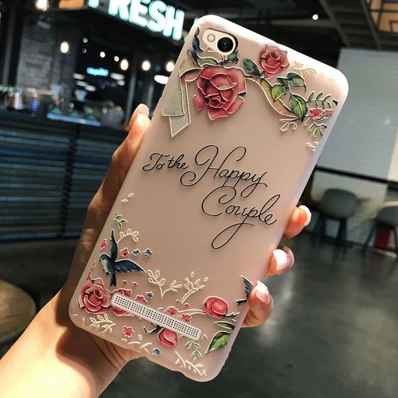 YonLinTan coque чехол для XiaoMi redmi 4A 4 A силиконовый роскошный 3d мягкий прозрачный ТПУ