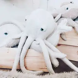 Мягкие Pctopus куклы-Киты и мягкие игрушки Детские подушки диван Room Decor новорожденных стрелять фотография Реквизит игрушки для детей подарок