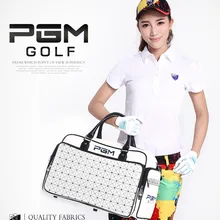 Новая сумка для гольфа PGM стильная сумка для одежды водонепроницаемая сумка из искусственной кожи Большая вместительная независимая сумка для обуви