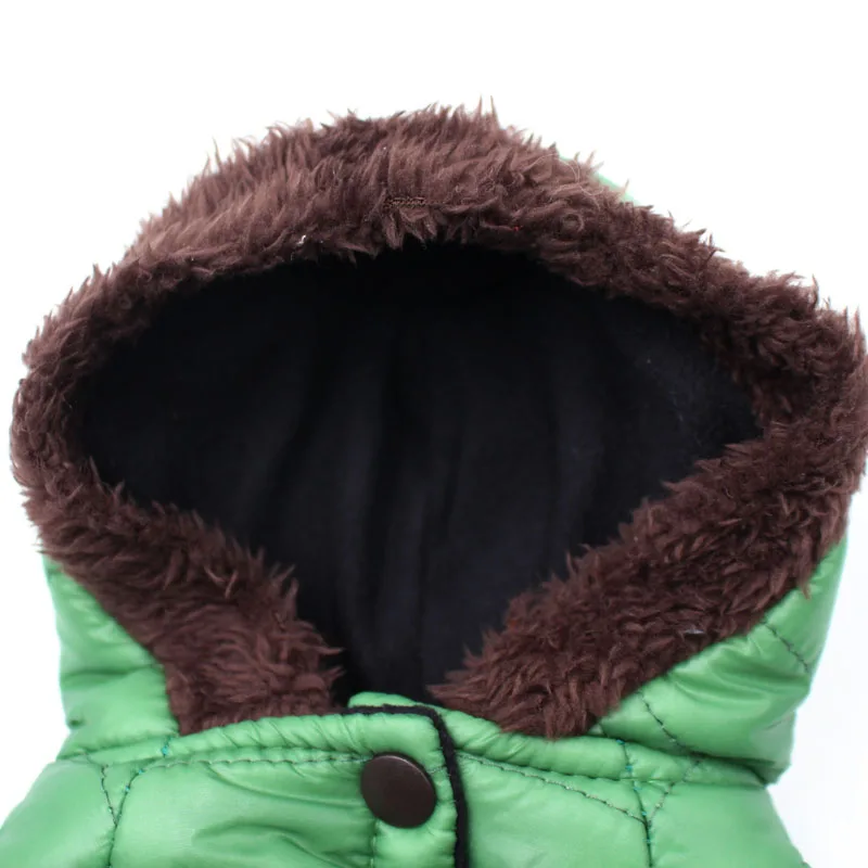 Новая зимняя одежда для собак для маленьких собак, теплый пуховик, водонепроницаемая куртка для собак, плотный хлопковый лыжный костюм, одежда для чихуахуа