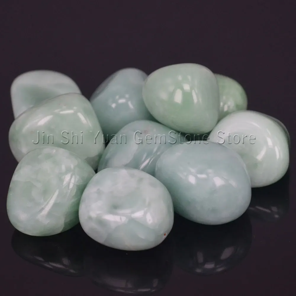 Bulk Tumbled Green Stone Natural Polished Gemstone Supplies for Wicca, Reiki, and Energy Crystal Healing 