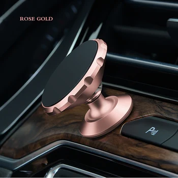 

Magnet Car Phone Holder Air Vent Mount Car Center Console Holder 360 Rotation For Vw polo tiguan golf 7 4 6 passat b6 b5 b7