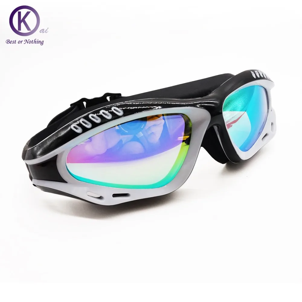 High end Swimming Goggles HD Swimming font b Glasses b font Spectacles Electroplating lens Spherical font