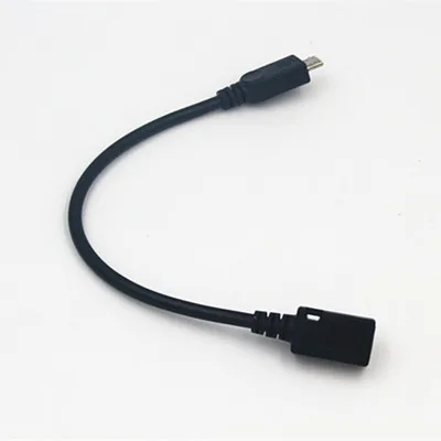 Micro USB B Мужской Женский MF Удлинительный зарядный кабель шнур провод конвертер