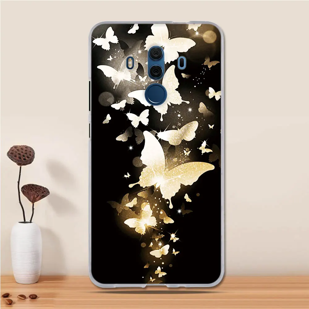 Для Huawei Mate 10 Pro чехол силиконовый ударопрочный для Чехол аниме Телефона|silicone