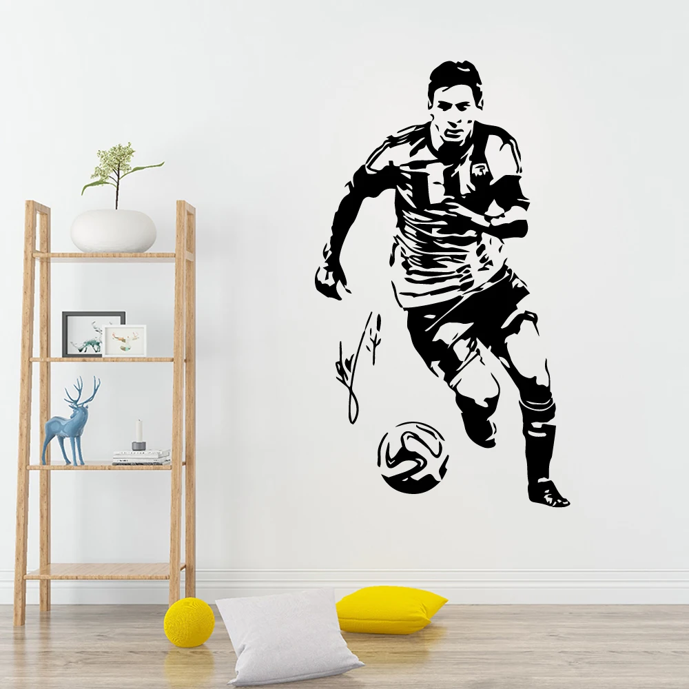 

Classic Real Madrid Football Player Vinyl Sticker Wall Decal For Kids Room Living Room Home Decor For Kids Rooms