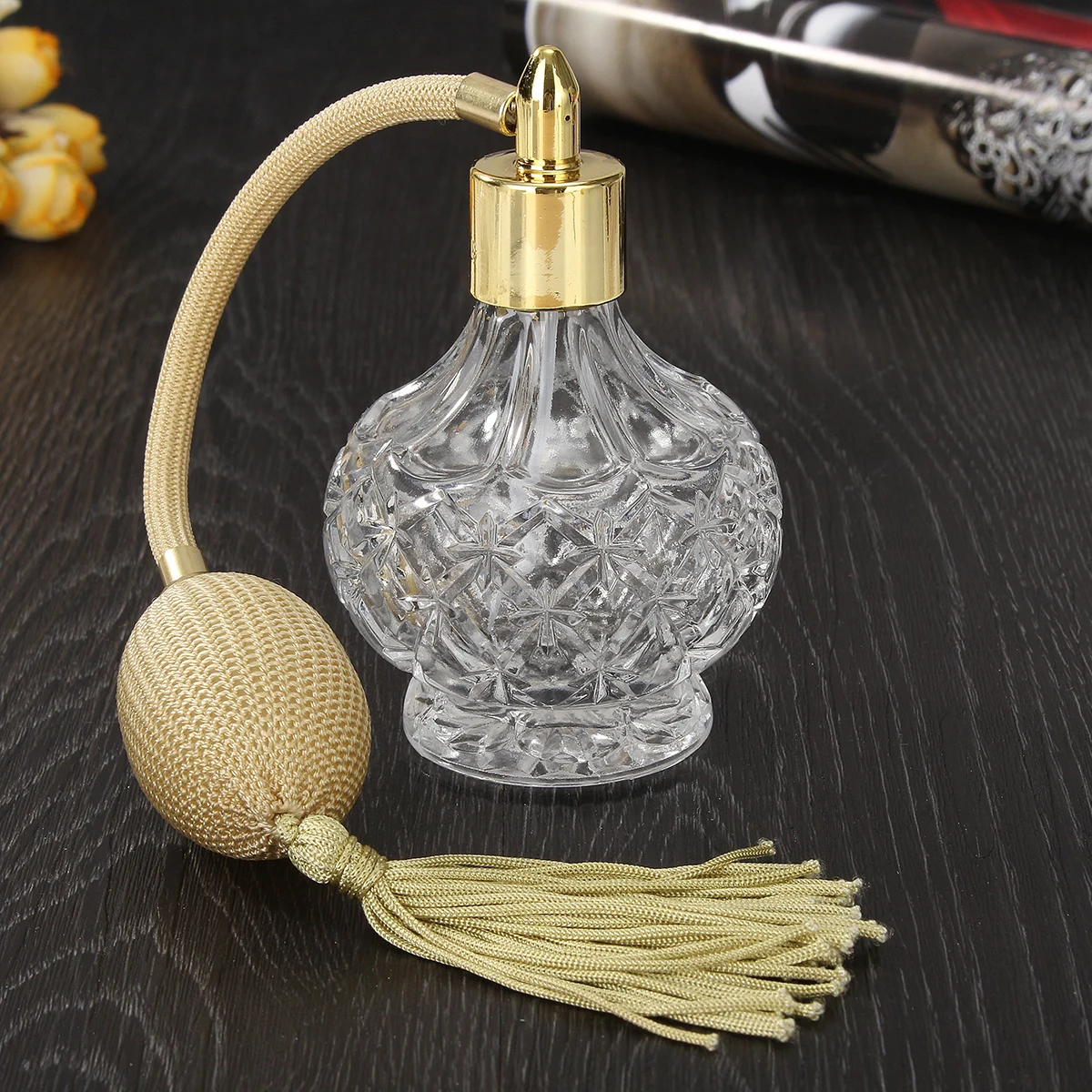Aliexpress Buy 80ml Clear Crystal Vintage Empty Perfume Spray