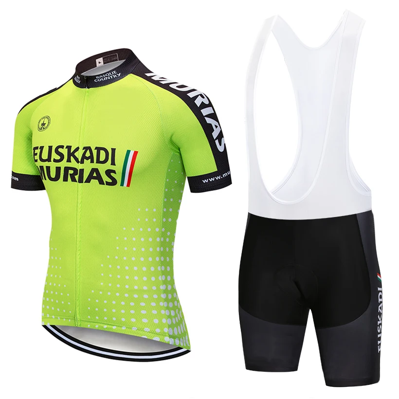 2019 فريق برو ملابس للدراجة أوسكادي الدراجات جيرسي المرايل السراويل دعوى روبا Ciclismo رجل الصيف الجافة سريعة ركوب الدراجات مايوه ارتداء