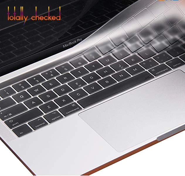 Для Apple Macbook Air Pro с retina 11 12 13 15 17 Сенсорная панель 13,3 15,4 чехол для клавиатуры Евро европейская версия