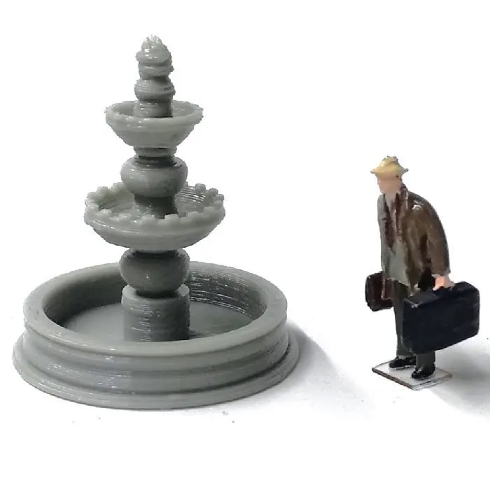 

1:87 Garden Central Pool Modern Architectural Model Architectural Scene Sand Table Railway Surrounding Scene Accessories