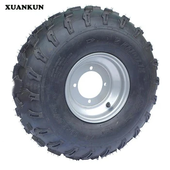 

XUANKUN Karting ATV 8-Inch Vacuum Tire Wheel Thickened 19X7-8 After 18X9.5-8 Inch Tires