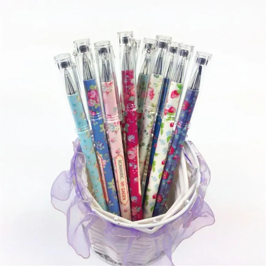 

10PCS/lot Vintage Sweet Garden Flower series gel pen stationery office school supplies papelaria