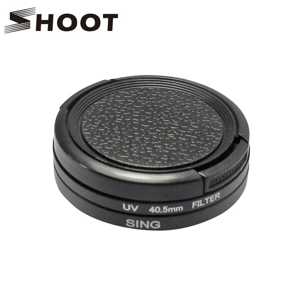 

SHOOT 40.5mm Diameter Split UV Filter for Gopro Hero 3 3+ 4 Black Silver Action Cam with Lens Cap For Go Pro 4 Camera Accessory